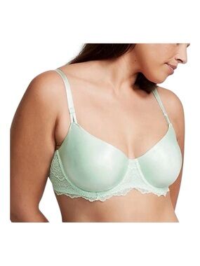 Victoria's Secret Push-up Without Padding Bra Mint Green